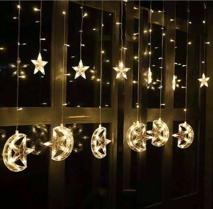 ستارة أشكال – نجمة وهلال - Shape curtain – Star and Crescent