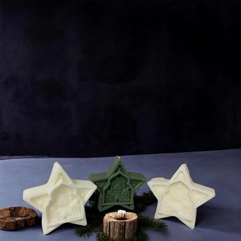 شمع فواحات عطري بأشكال رمضان - Aromatic wax melts in Ramadan shapes