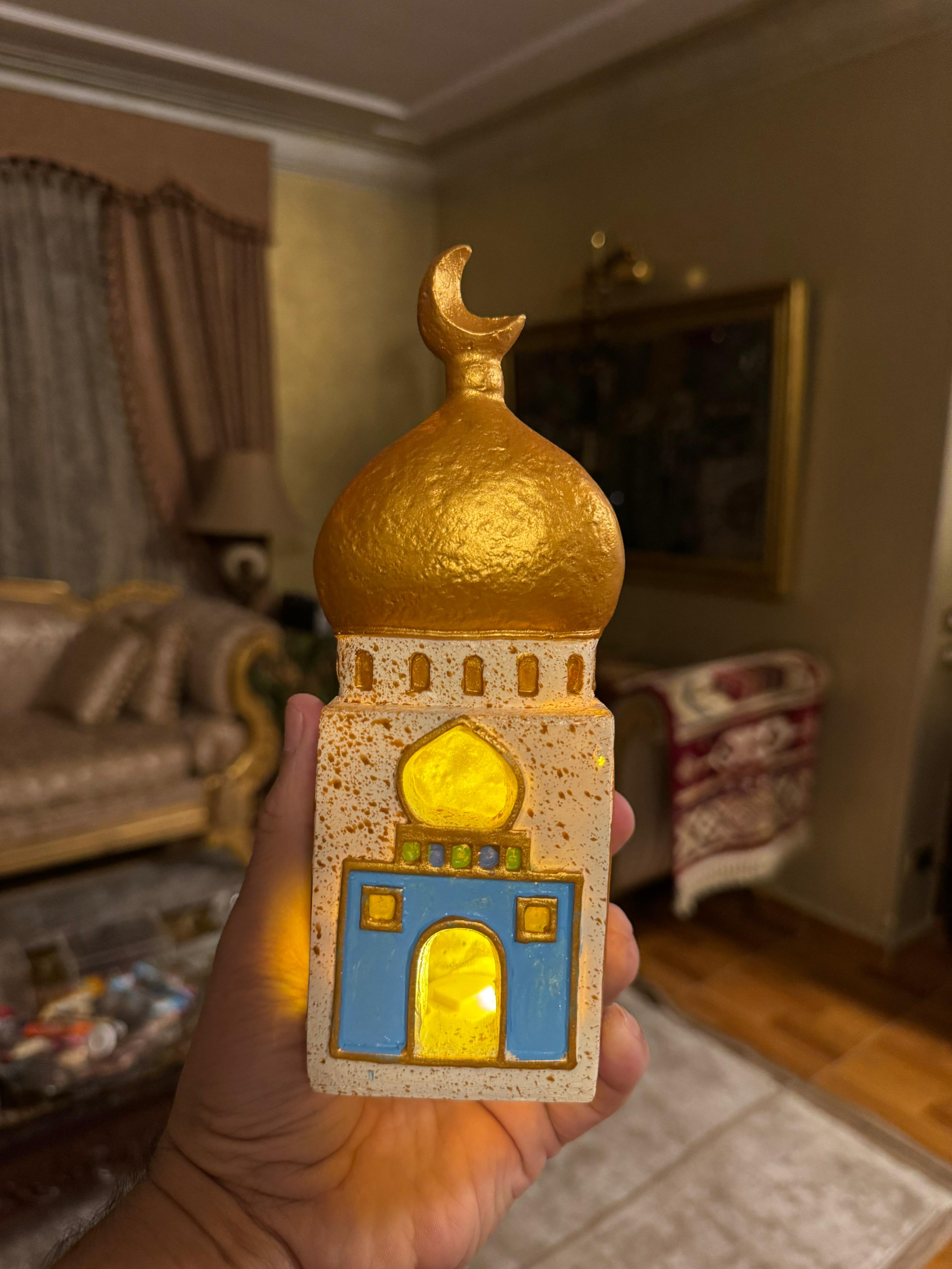 مأذنة ديكور بلاضاءة