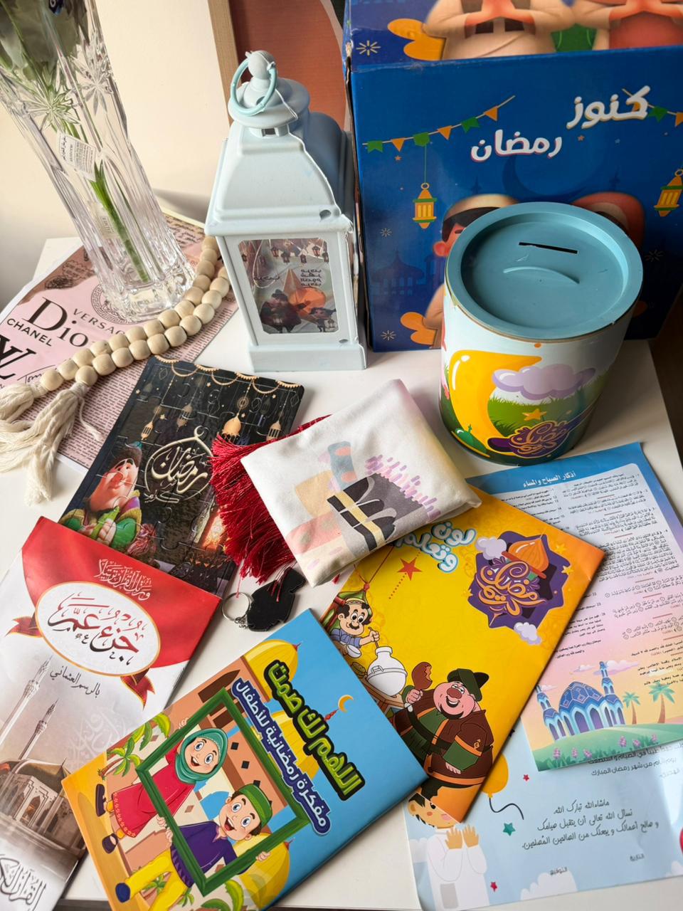 لمكونات&nbsp; بوكس كنوز رمضان للاطفال يحتوي على