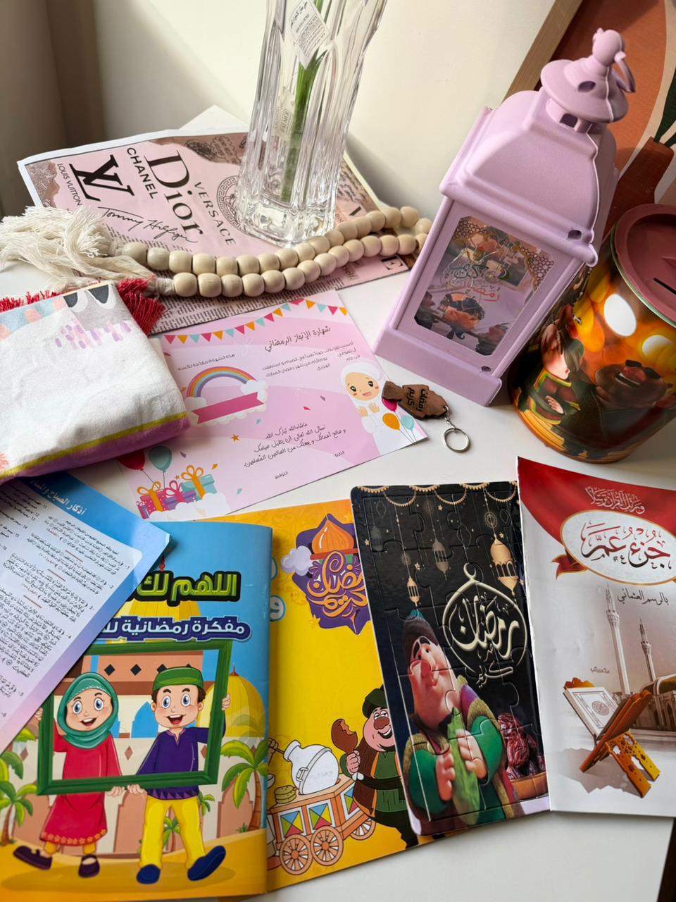 لمكونات&nbsp; بوكس كنوز رمضان للاطفال يحتوي على