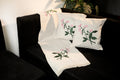 طقم رانر و٢ كفر كوشن تطريز - Embroidered runner & 2 cushion cover set