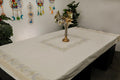 مفرش سفرة كبير مطرز - Large embroidered dining tablecloth