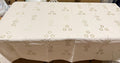 مفرش سفرة كبير مطرز - Large embroidered dining tablecloth
