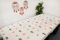 مفرش سفرة كبير مطرز - Large embroidered dining tablecloth